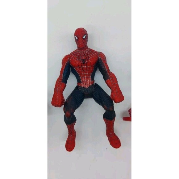 Vintage 2002 Spiderman Movie Figure Replacement For Bump N' Go Cycle Motorcycle - Picture 3 of 7